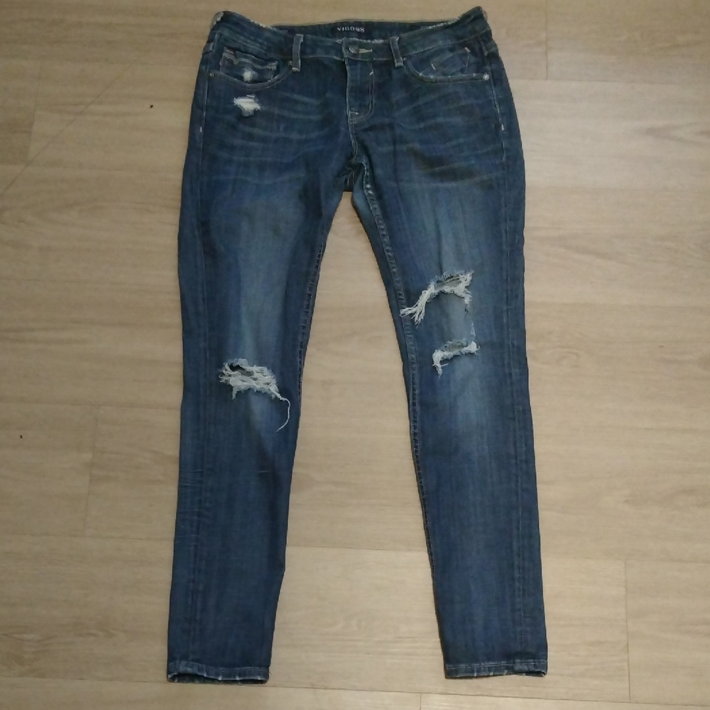 VIGOSS- The Jagger Distressed Skinny Jeans Size 29